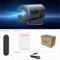 Salange P300 Mini Portable Projector - 4K 8K Video Decoding, 720P HD, Android 11, Wi-Fi, BT 5.1